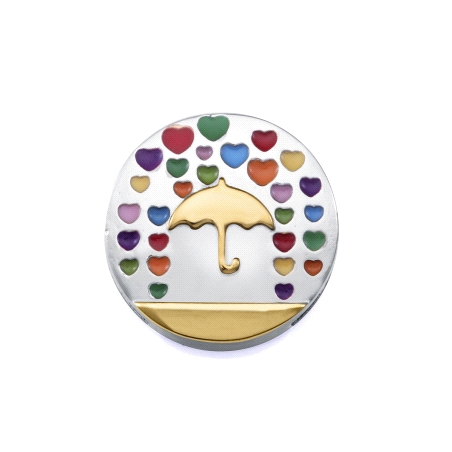 MOTIVO VICEROY ACERO DORADO ESMALTE PARAGUAS 14240M01000