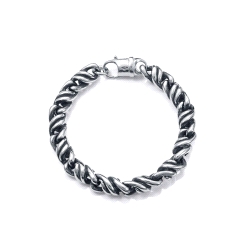 PULSERA VICEROY CABALLERO ACERO ENVEJECIDO CADENA 14136P01000