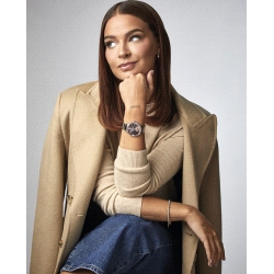 PULSERA VICEROY ACERO SEÑORA MILANESA DIAMANTE 2