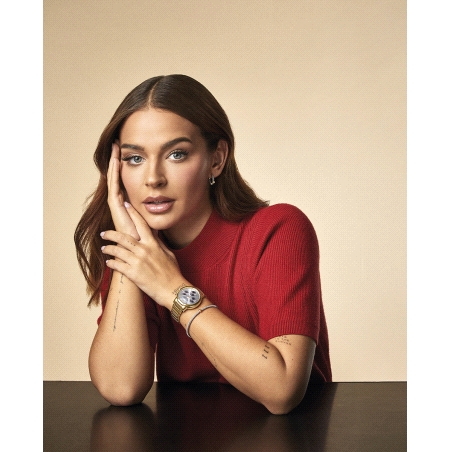 PULSERA VICEROY ACERO SEÑORA MILANESA DIAMANTE