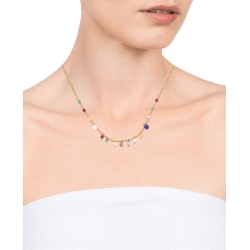 GARGANTILLA VICEROY ACERO SEÑORA IP DORADO PIEDRAS 14050C01012 2
