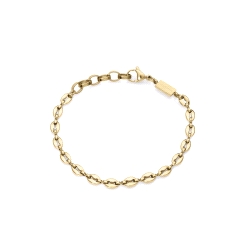PULSERA VICEROY ACERO IP DORADO ESLABONES