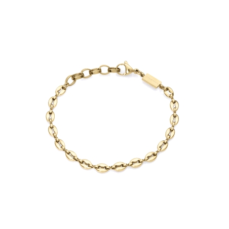 PULSERA VICEROY ACERO IP DORADO ESLABONES