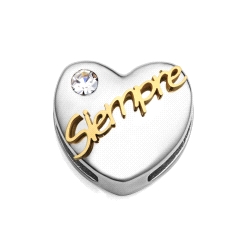 MOTIVO VICEROY ACERO CORAZON 'SIEMPRE'