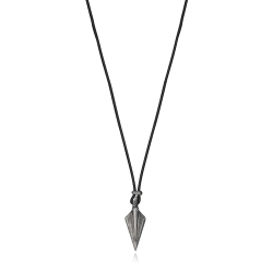 COLLAR ACERO FLECHA ACERO OXIDADO