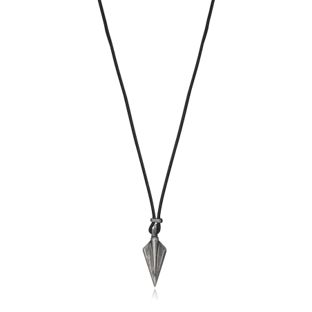 COLLAR ACERO FLECHA ACERO OXIDADO