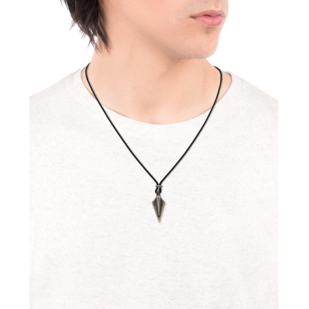 COLLAR ACERO FLECHA ACERO OXIDADO
