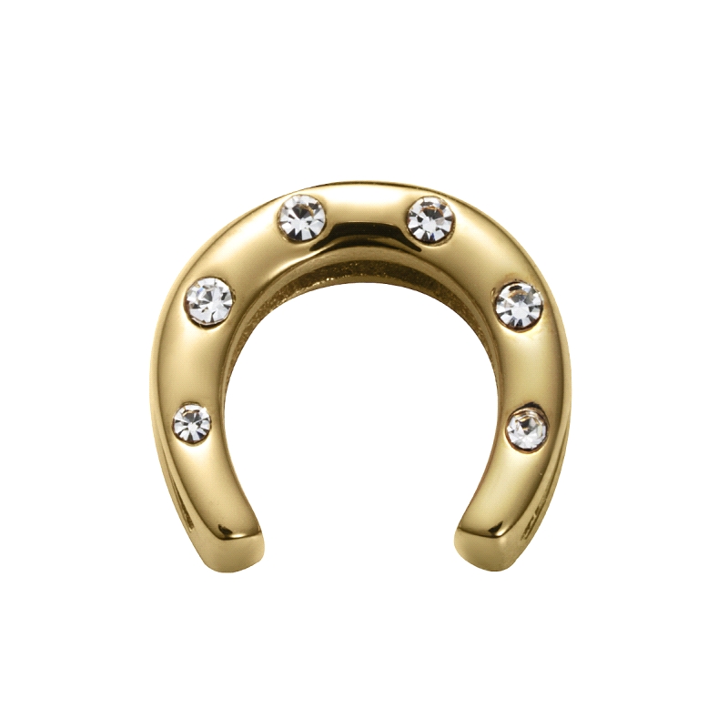 VICEORY MOTIVO PULSERA ACERO DORADO HERRADURA