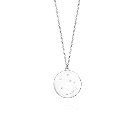 COLLAR PLATA DE LEY SIGNO LIBRA 61014C000-38L