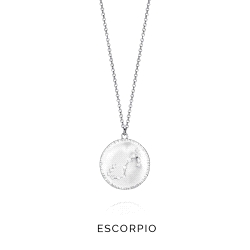 COLLAR PLATA DE LEY ESCORPIO 61014C000-38E