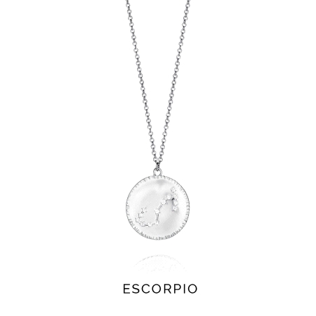 COLLAR PLATA DE LEY ESCORPIO 61014C000-38E