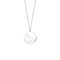 COLLAR PLATA DE LEY ESCORPIO 61014C000-38E 2