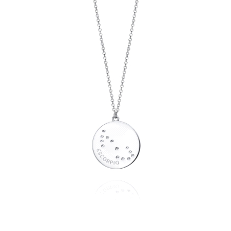 COLLAR PLATA DE LEY ESCORPIO 61014C000-38E