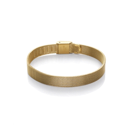 PULSERA VICEROY MOTIVOS ACERO DORADO