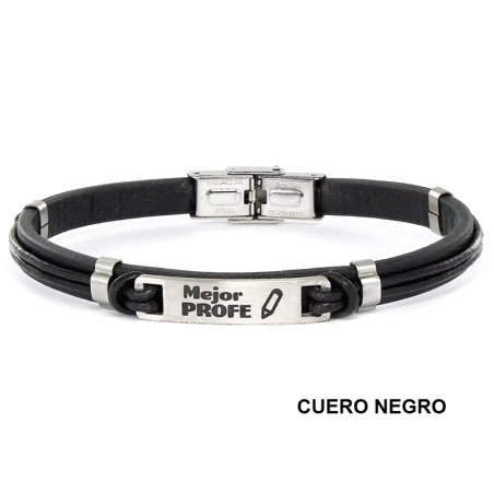 PULSERA ACERO MEJOR PROFE 7 MM