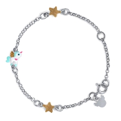PULSERA PLATA LA PETRA CARRUSEL PETRISU