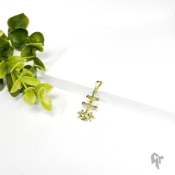COLGANTE CRUZ DE CARAVACA ORO                                         