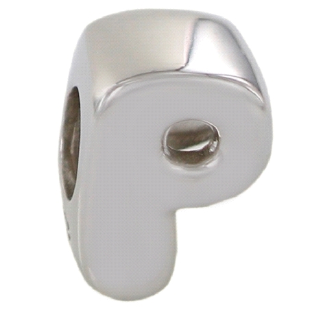 ABALORIO PLATA A TU LADO INICIAL P