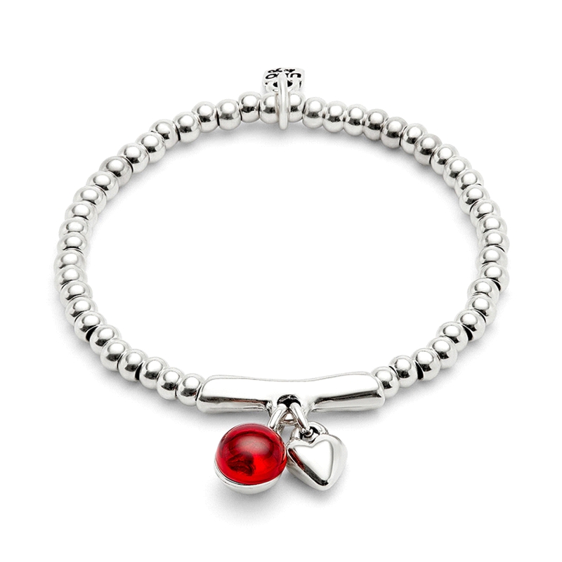 PULSERA RODIO UNO DE 50 SER FASCINANTE TALL M PUL2533ROJMTL0M         