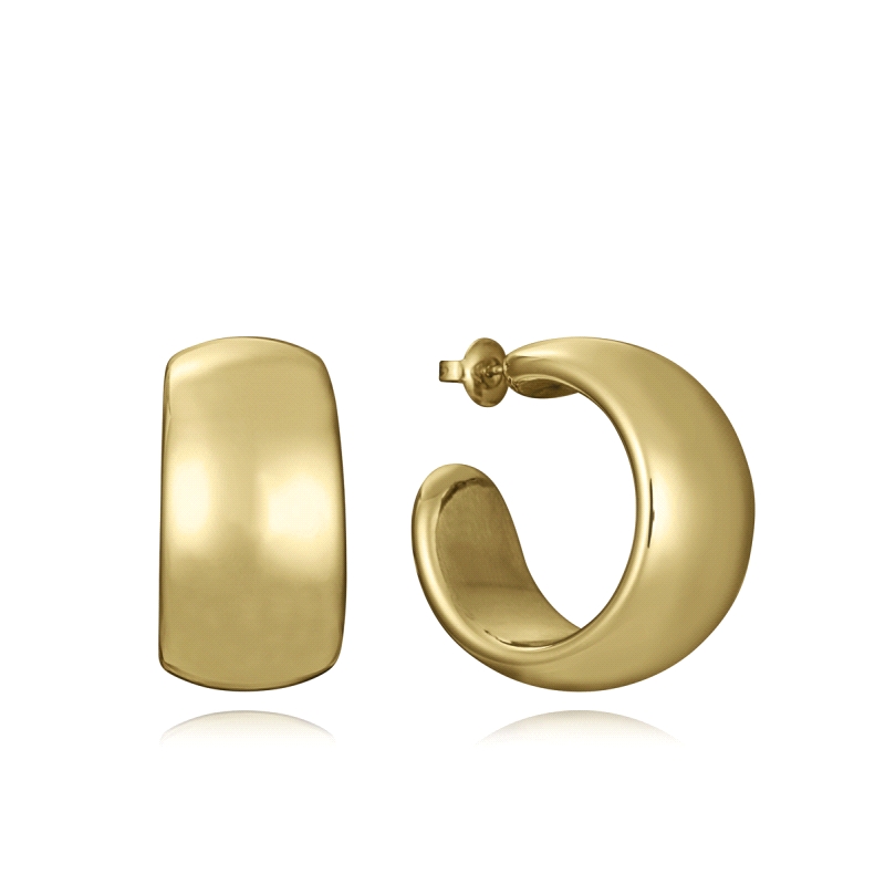 PENDIENTES VICEROY ACERO SEÑORA IP DORADO ARO VOLUMEN 14291E01012     