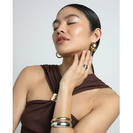 PENDIENTES VICEROY ACERO SEÑORA IP DORADO ARO VOLUMEN 14291E01012     