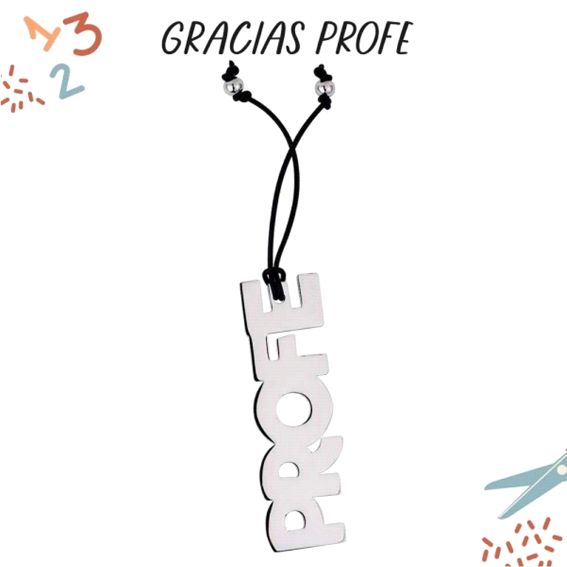 MARCAPAGINAS ACERO PROFE