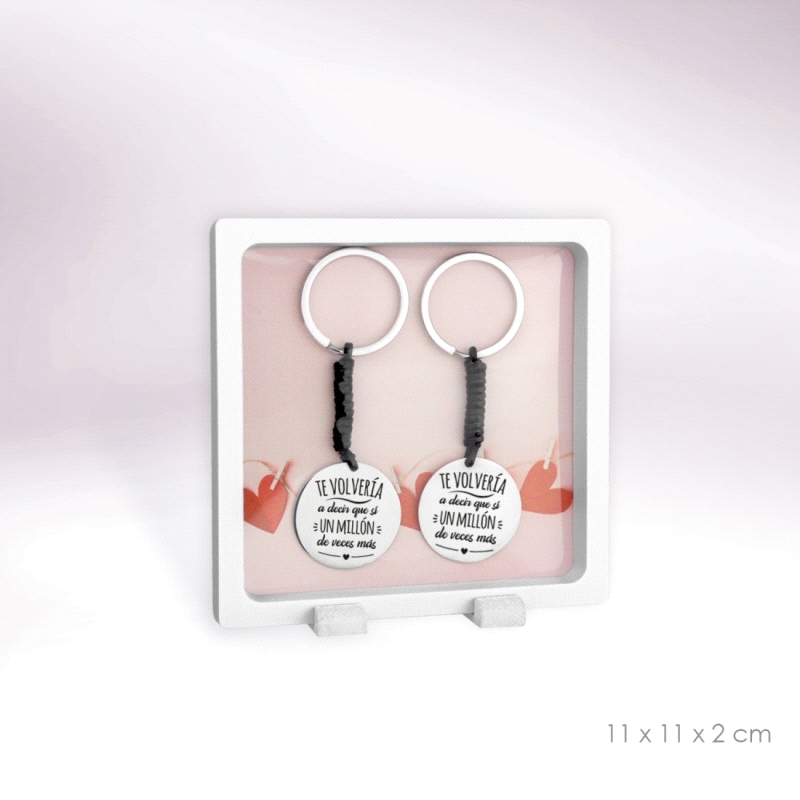 LLAVEROS ENAMORADOS PACK