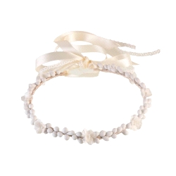 CORONA NOVIA ALANA COLOR MARFIL