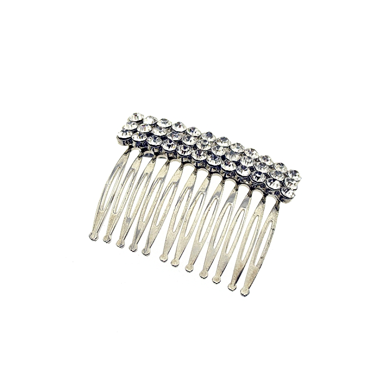 Peina para novias de Rodio y Circonita Blanca