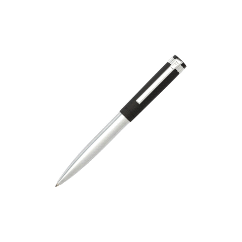 BOLIGRAFO PRESTIGE CROMADO NEGRO