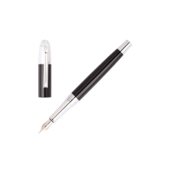 PLUMA CLASICO  CROMADO NEGRO