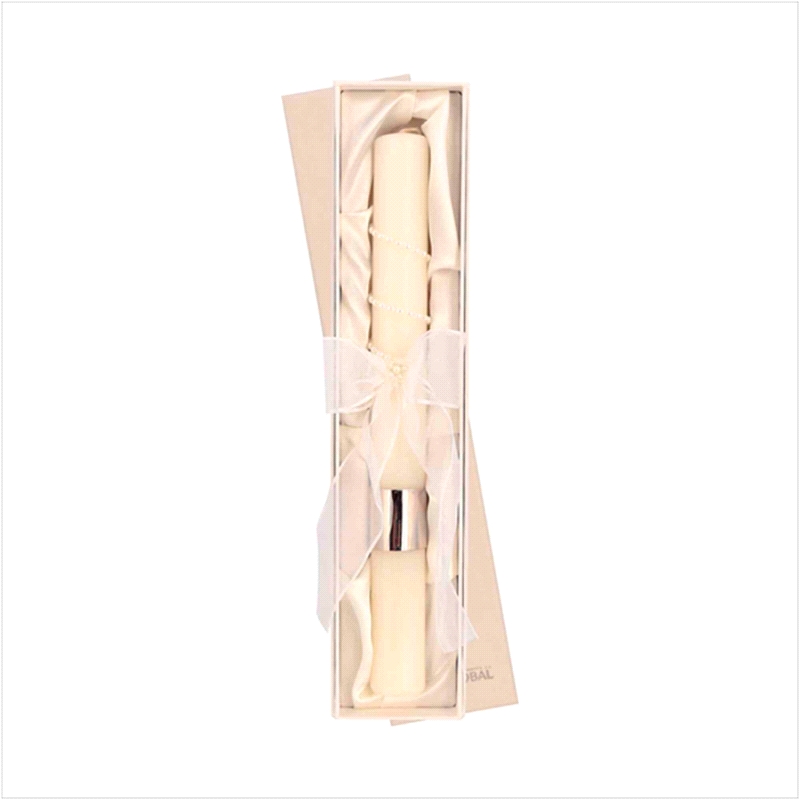 ESTUCHE VELA BAUTISMO LAZO
