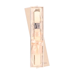 ESTUCHE VELA BAUTIZO LAZO