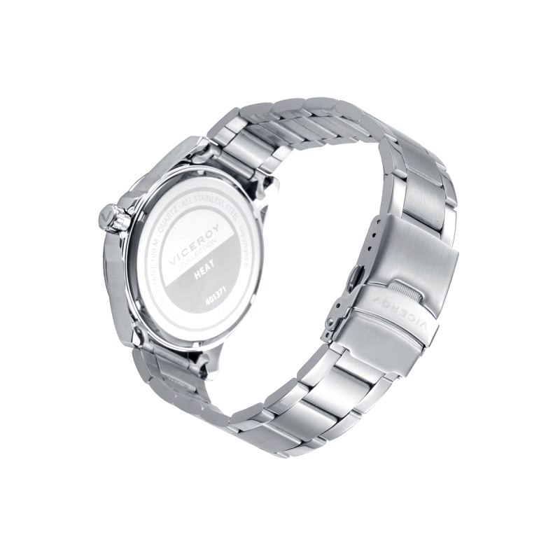 RELOJ VICEROY CABALLERO ACERO 401371-14