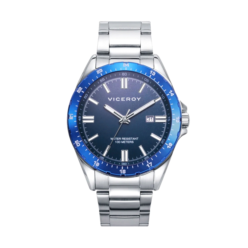 RELOJ VICEROY CABALLERO ACERO 401295-33