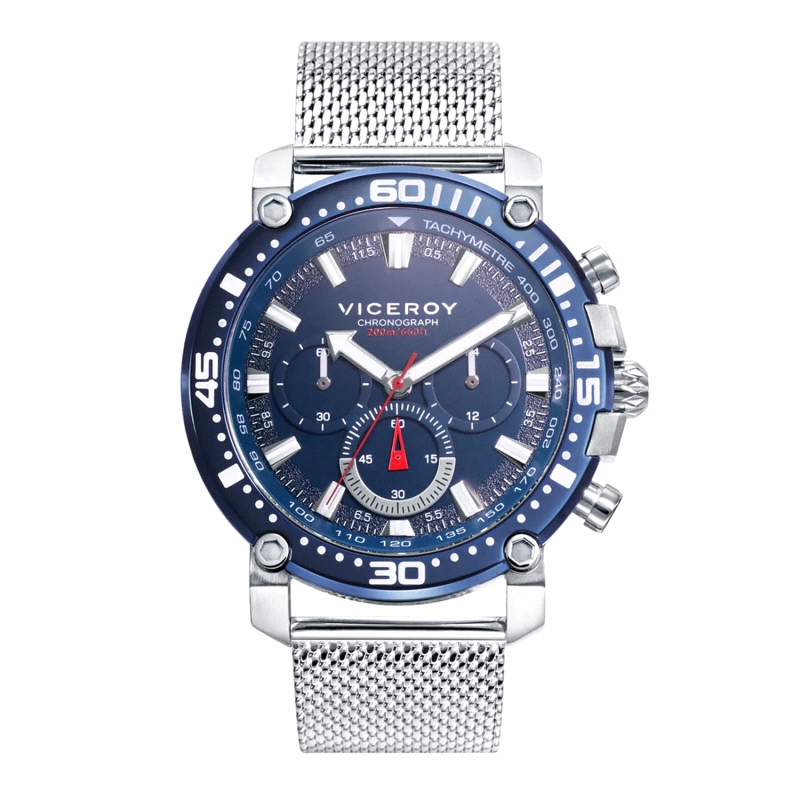 RELOJ VICEROY CABALLERO CRONOGRAFO ACERO 46829-37