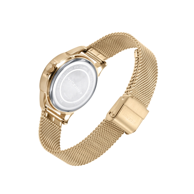 RELOJ VICEROY SEÑORA MULTIFUNCION ACERO DORADO 401196-97
