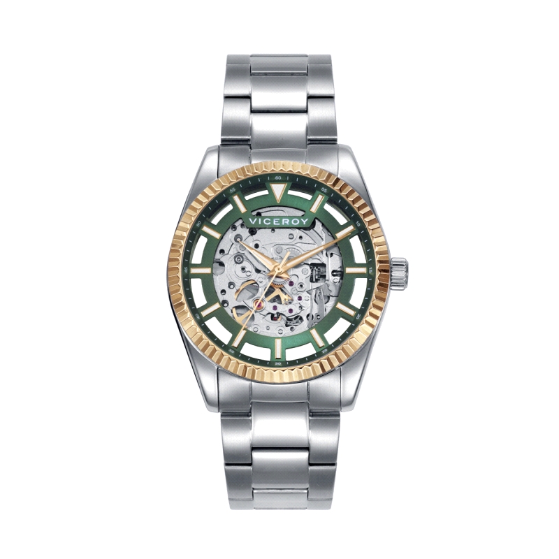 RELOJ VICEROY AUTOMATICO CABALLERO ACERO 42447-67