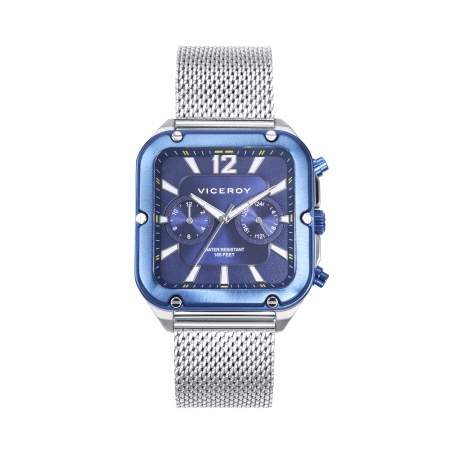 RELOJ VICEROY CABALLERO MULTIFUNCION ACERO 401327-35