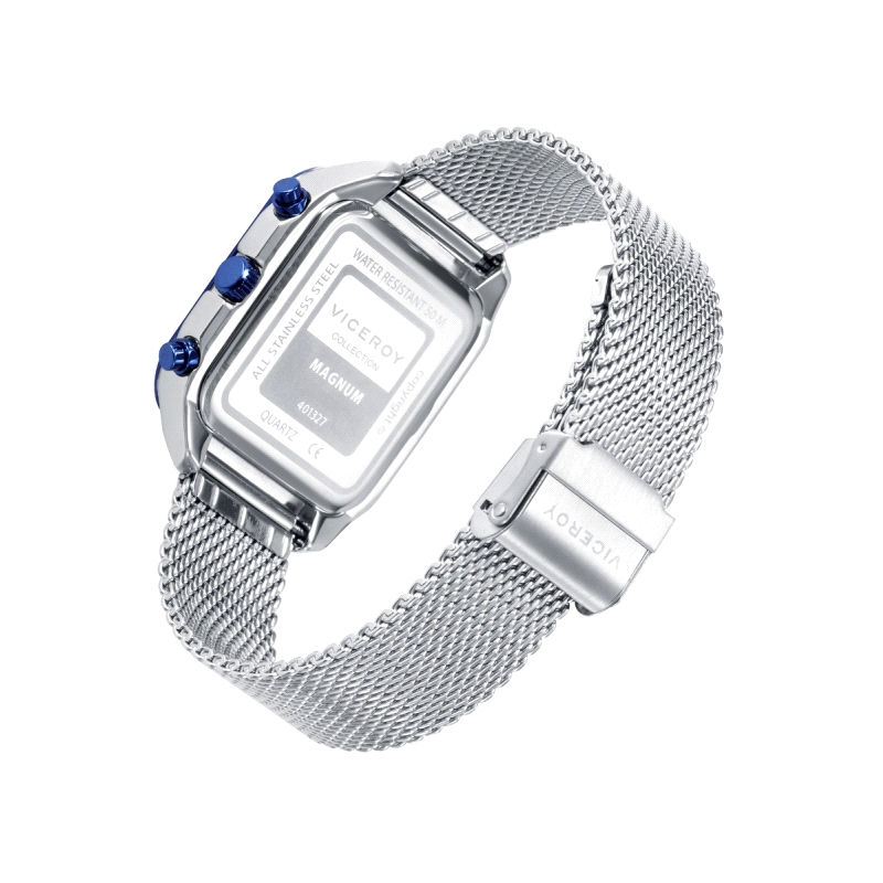 RELOJ VICEROY CABALLERO MULTIFUNCION ACERO 401327-35