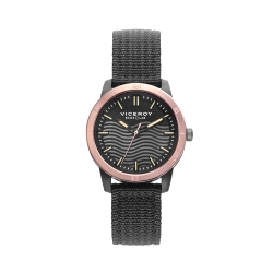 RELOJ VICEROY SEÑORA 41114-57  PLASTICO RECICLADO NEGRO IP SOLAR