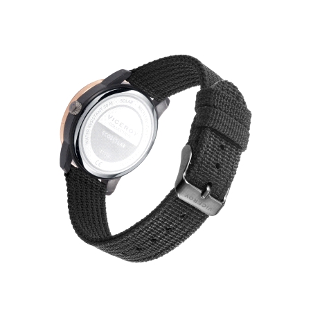 RELOJ VICEROY SEÑORA 41114-57  PLASTICO RECICLADO NEGRO IP SOLAR