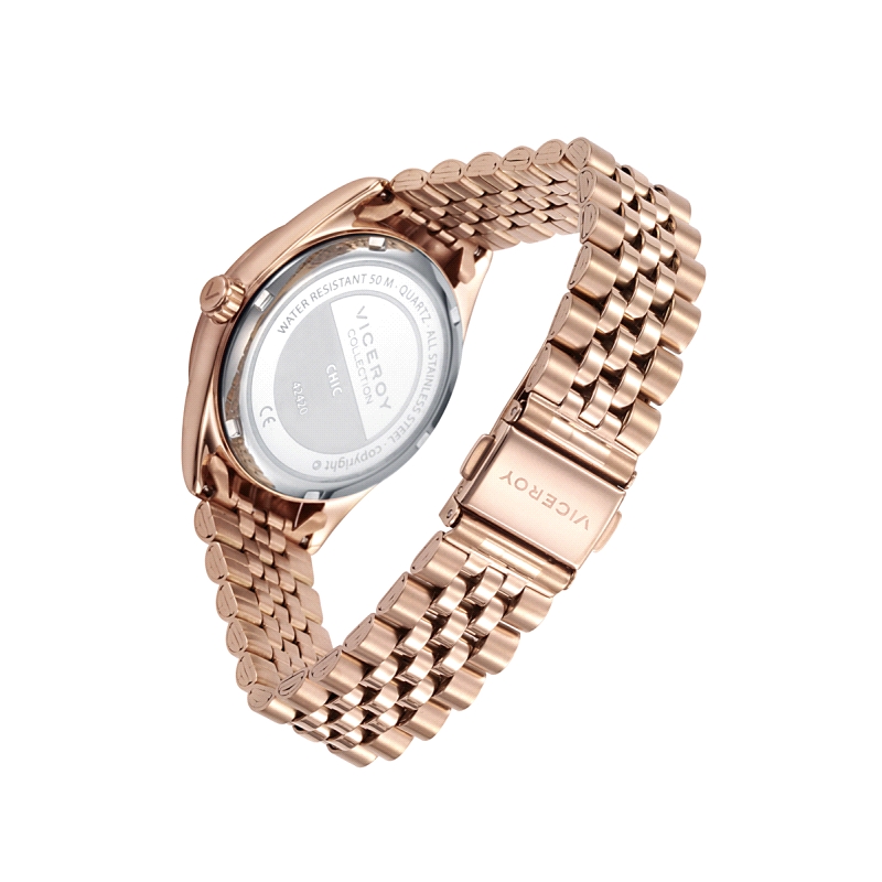 RELOJ VICEORY ACERO SEÑORA 42420-97
