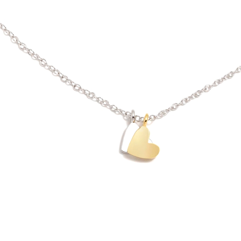 GARGANTILLA PLATA AGATHA RUIZ DE LA PRADA SOMBRA CORAZONES