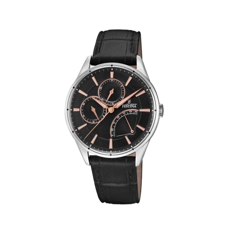 RELOJ FESTINA CABALLERO MULTFUNCION ACERO F16974/4                                                  