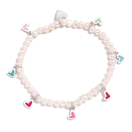 PULSERA PLATA AGATHA RUIZ DE LA PRADA DEGRAD?E 7 CORAZONES