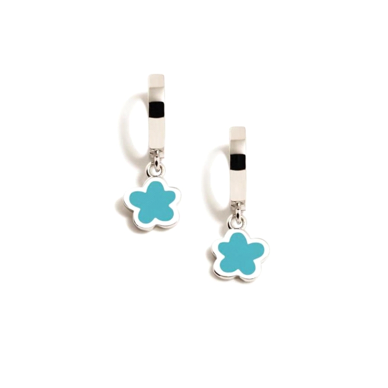 PENDIENTES ARO AGATHA RUIZ DE LA PRADA FLOR TIFFANY SUPERAGATHA                                     