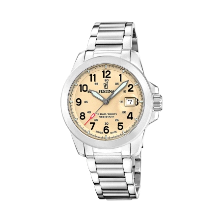 RELOJ FESTINA SWISS CABALLERO ACERO F20081/1                                                        