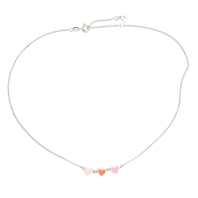 GARGANTILLA PLATA AGATHA RUIZ DE LA PRADA SUPERAGATHA PASTEL CORAZONES                              
