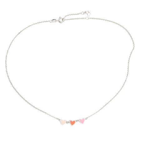 GARGANTILLA PLATA AGATHA RUIZ DE LA PRADA SUPERAGATHA PASTEL CORAZONES                              
